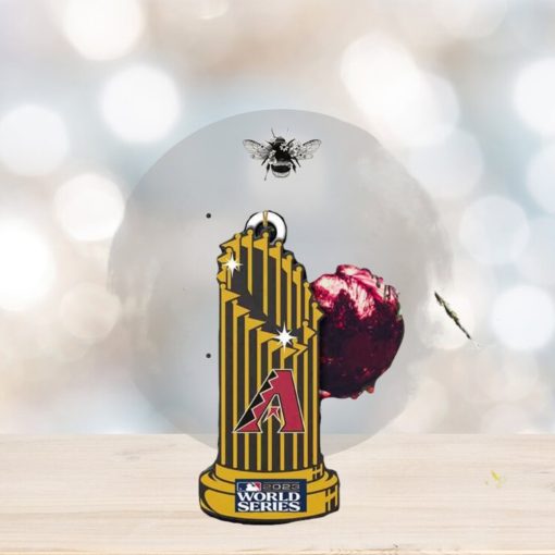 MLB World Series 2023 Champions Trophy Arizona Diamondbacks Tree Decorations Holiday Gift Ornament