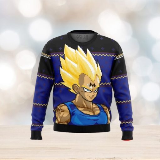 Majin Vegeta dbz Ugly Christmas Sweaters