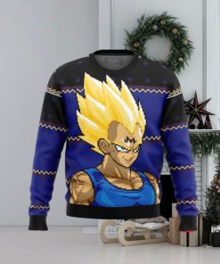 Majin Vegeta dbz Ugly Christmas Sweaters