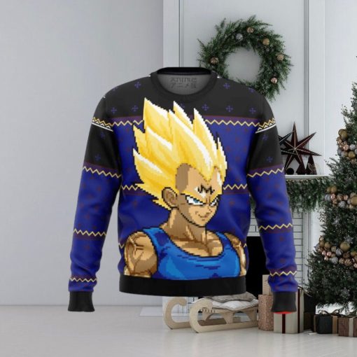 Majin Vegeta dbz Ugly Christmas Sweaters