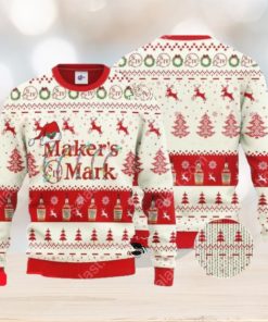 Maker’s Mark Santa Hat Ugly Christmas Sweater For Men And Women