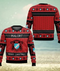 Malort Style Xmas Ugly 3D Sweater For Men And Women