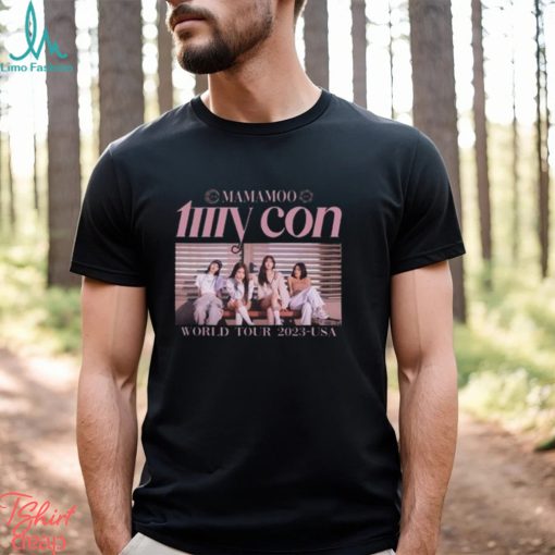 Mamamoo My Con World Tour Shirt 2023 Kpop T Shirt Classic