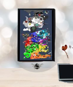 Map Of Westeros House Of The Dragon Home Decor Poster Canvas