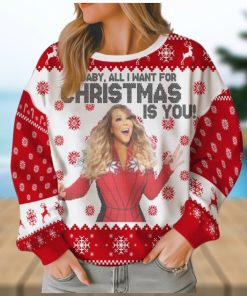 Mariah Carey All I Want For Christmas Is You Christmas Sweater