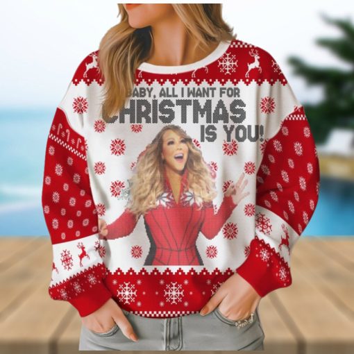 Mariah Carey All I Want For Christmas Is You Christmas Sweater