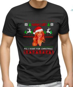 Mariah Carey all I want for Christmas shirt
