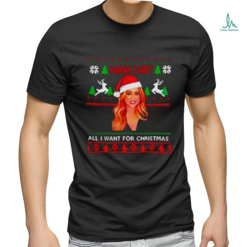Mariah Carey all I want for Christmas shirt