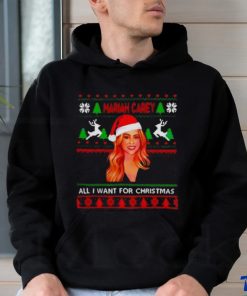 Mariah Carey all I want for Christmas shirt