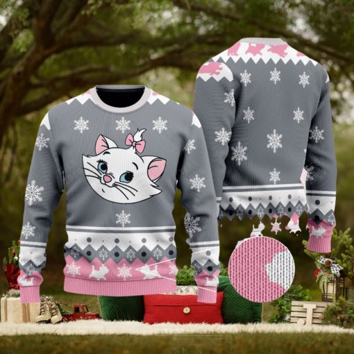 Marie Christmas Knitted Christmas 3D Sweater For Men And Women