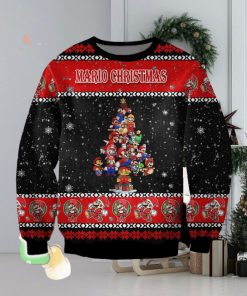 Mario Ugly Christmas Sweater Perfect Holiday Gift