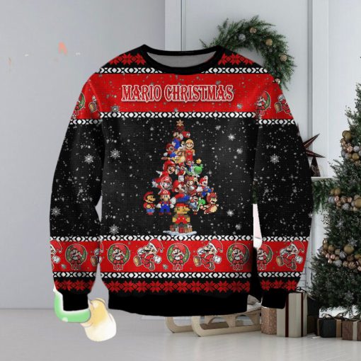 Mario Ugly Christmas Sweater Perfect Holiday Gift