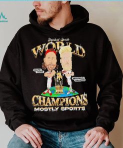 Mark Titus vs Brandon Walker Champions Mostly sports cartoon shirt