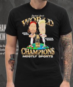 Mark Titus vs Brandon Walker Champions Mostly sports cartoon shirt