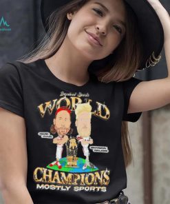 Mark Titus vs Brandon Walker Champions Mostly sports cartoon shirt