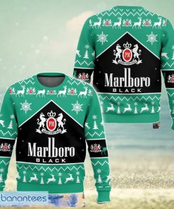 Marlboro Black Methol New Style Ugly Christmas Sweater AOP Gift For Holidays