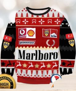 Marlboro Formula 1 Racing Ugly Christmas Sweater