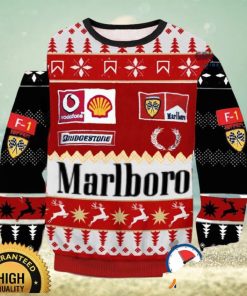 Marlboro Formula 1 Racing Ugly Christmas Sweater