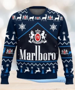 Marlboro Ice Blast Cigarette Ugly Christmas Sweater