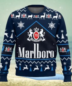 Marlboro Ice Blast Cigarette Ugly Christmas Sweater