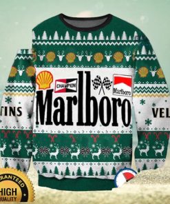 Marlboro Racing Ugly Christmas Sweater