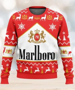 Marlboro Ugly Christmas Sweater 2023 Christmas Gift 3D Sweater