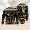 Maker’s Mark Whiskey Knitted Christmas 3D Sweater Gift Holidays