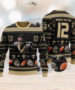 Marquez Callaway New Orleans Saints NFL Knitted Christmas Sweater For Men And Women