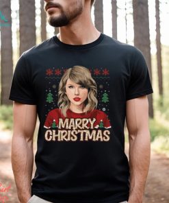 Marry Christmas from Taylor Swift Design T Shirt