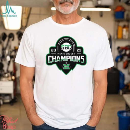 Marshall Thundering Herd 2023 SBC Men’s Soccer Champions Logo Shirt