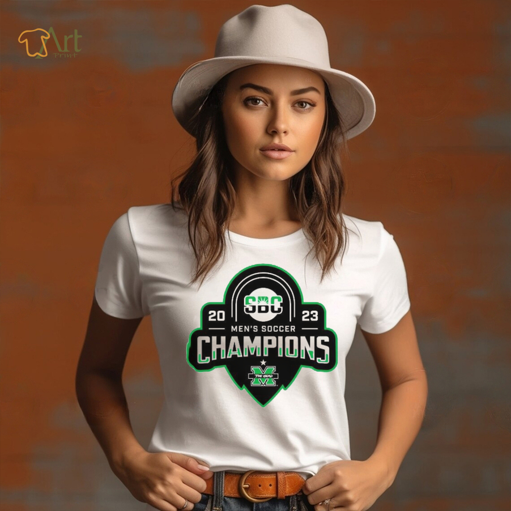 Marshall Thundering Herd 2023 SBC Men’s Soccer Champions Logo Shirt Marshall Thundering Herd 2023 SBC Men’s Soccer Champions Logo Shirt