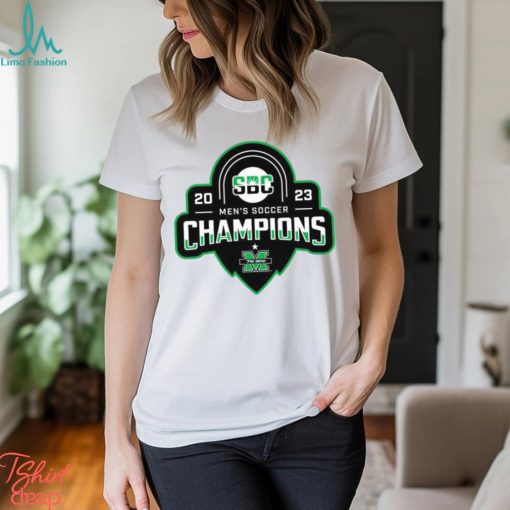 Marshall Thundering Herd 2023 SBC Men’s Soccer Champions Logo Shirt