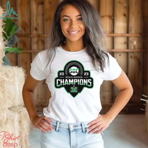 Marshall Thundering Herd 2023 SBC Men’s Soccer Champions Logo Shirt