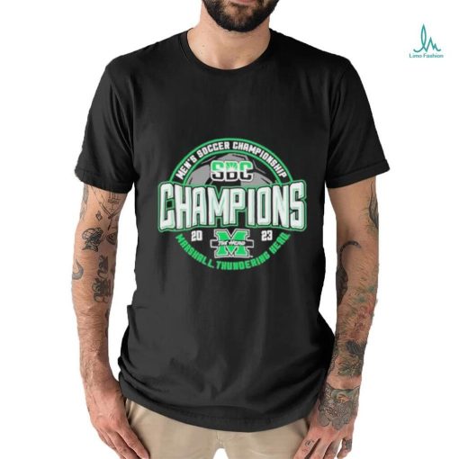 Marshall Thundering Herd 2023 Sun Belt Men’s Soccer Conference Tournament Champions T Shirt