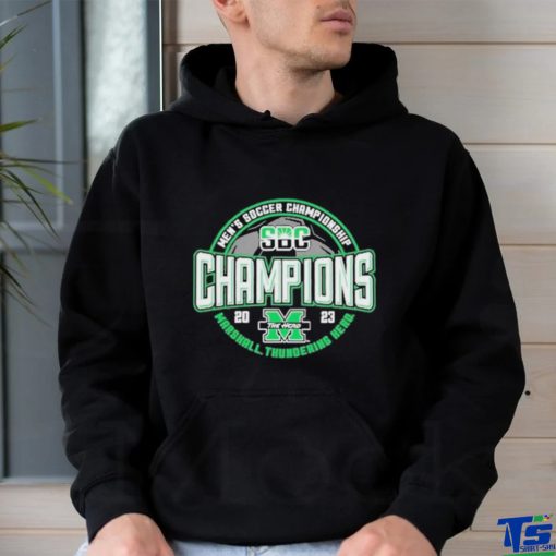 Marshall Thundering Herd 2023 Sun Belt Men’s Soccer Conference Tournament Champions T Shirt