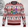 Princess Peach Ugly Xmas Sweater, Cute Ugly Christmas Sweater for Gamers