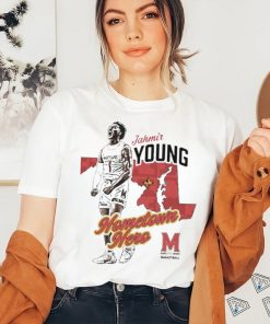 Maryland Terrapins Jahmir Young – Hometown Hero Shirt