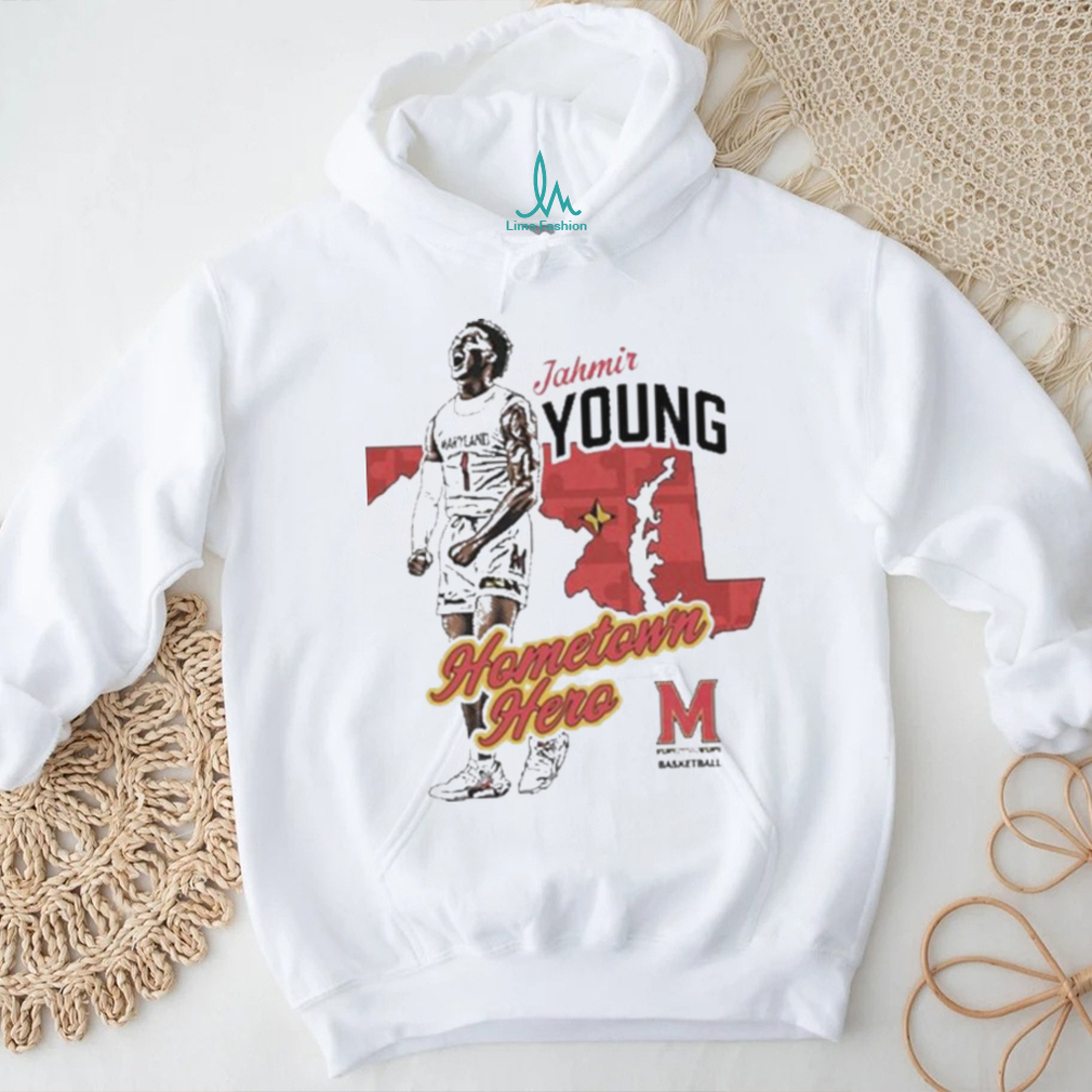Maryland Terrapins Jahmir Young – Hometown Hero Shirt Maryland Terrapins Jahmir Young – Hometown Hero Shirt