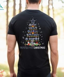 Mascot Dallas Cowboys 2023 Merry christmas tree Shirt