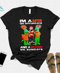 Mascot I’m a Gator on Saturdays and a Buccaneer on Sundays shirt