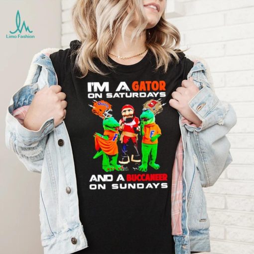 Mascot I’m a Gator on Saturdays and a Buccaneer on Sundays shirt