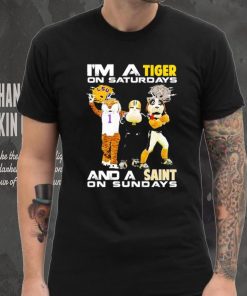 Mascot I’m a Tiger on Saturdays and a Saint on Sundays shirt