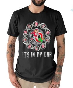 Mascot Ohio State Buckeyes It’s in my DNA mascot logo shirt