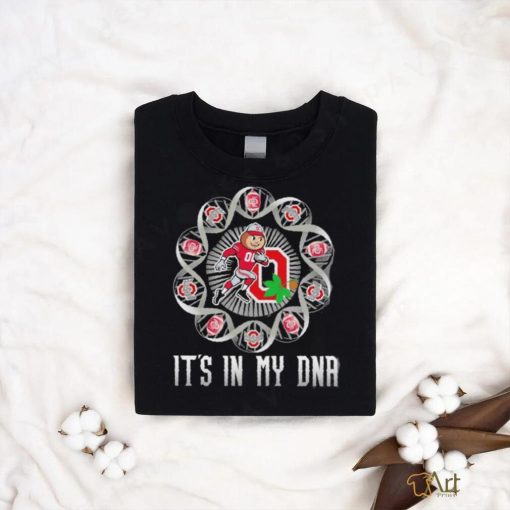 Mascot Ohio State Buckeyes It’s in my DNA mascot logo shirt