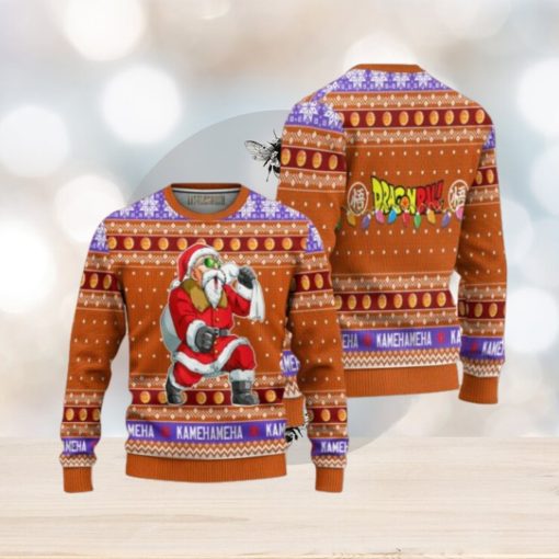 Master Roshi Dragon Ball Anime Ugly Christmas Sweater Xmas Gift