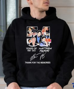 Matthew Perry Thank You For The Memories 1969 2023 Signature Shirt