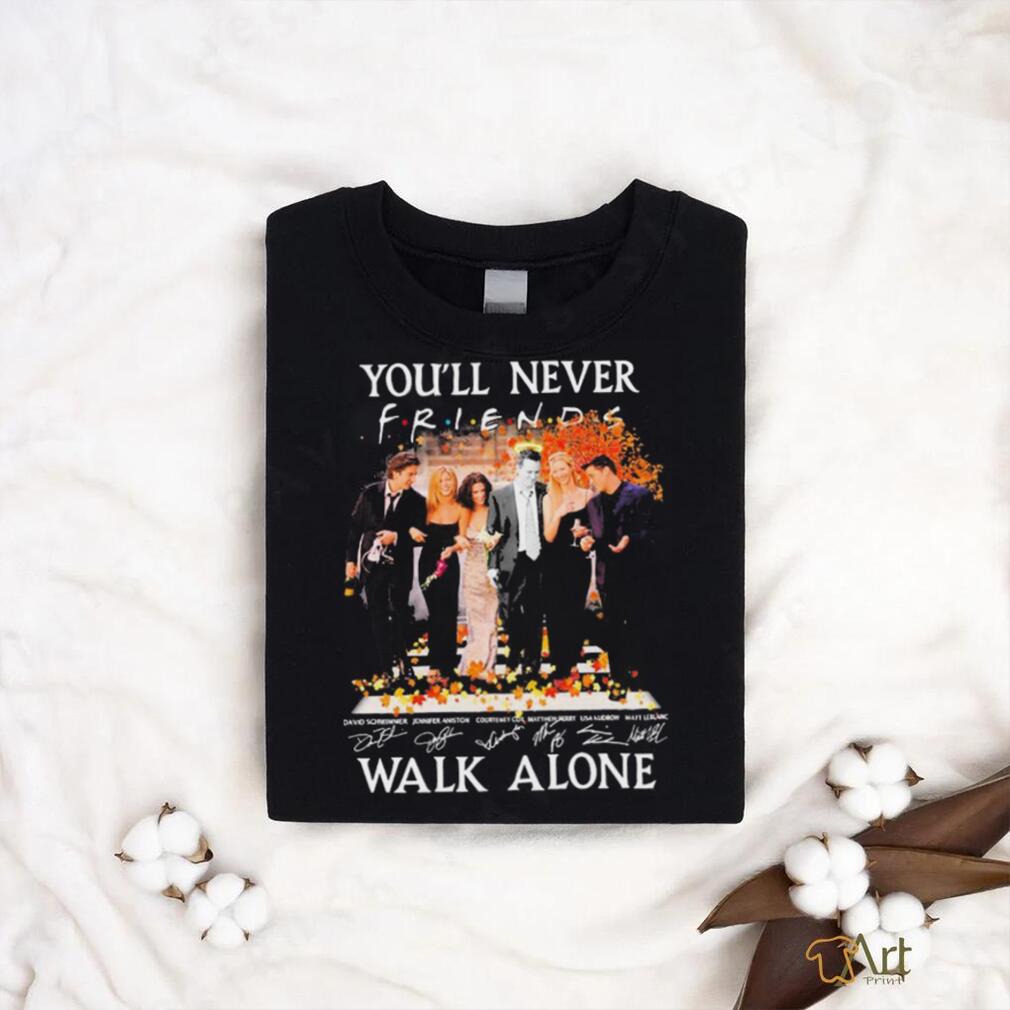 Matthew Perry you’ll never friends walk alone signatures thanksgiving t shirt Matthew Perry you’ll never friends walk alone signatures thanksgiving t shirt