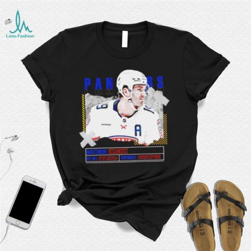 Matthew Tkachuk number 19 Florida Panthers ice hockey player pose paper gift shirt