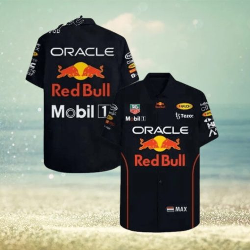 Max Verstappen Red Bull Racing F1 Hawaiian Shirt