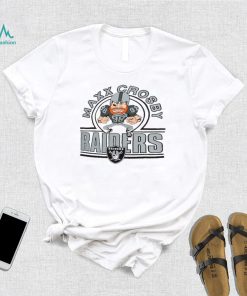 Maxx Crosby Las Vegas Raiders Homage Caricature Player Tri Blend T Shirt